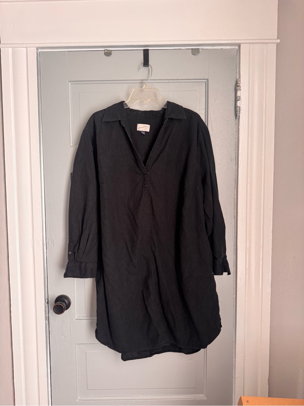 Universal Threads Classic Black Women's Shirt Dress